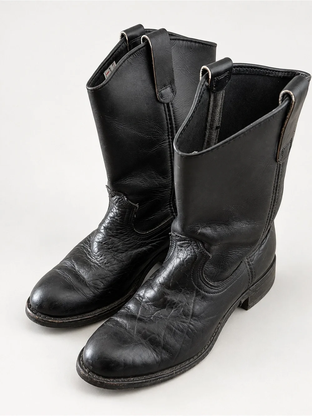 Red Wing 1158 Pecos Men's Bullhide Black Leather Size 8.5D